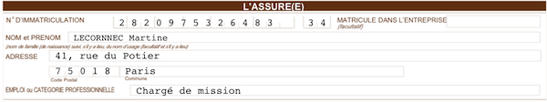 Attestation de salaire maladie